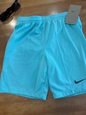Nike Youth Teal Dri-FIT Soccer/Athletic Shorts